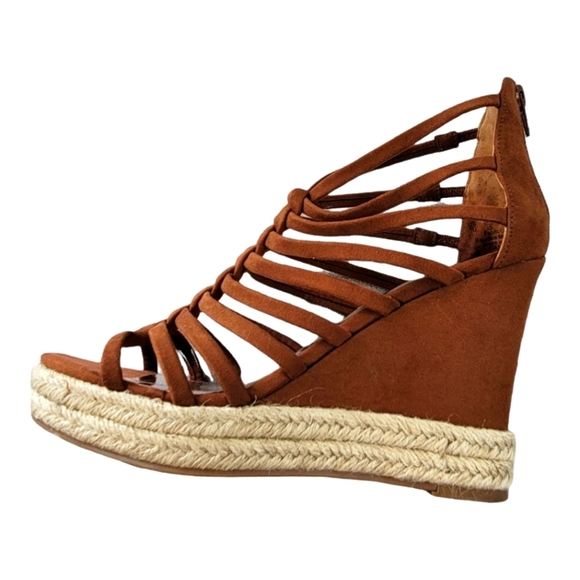 Carlos‎ Santana "CAMILLA" Strappy Wedge Sandals - Picture 12 of 13